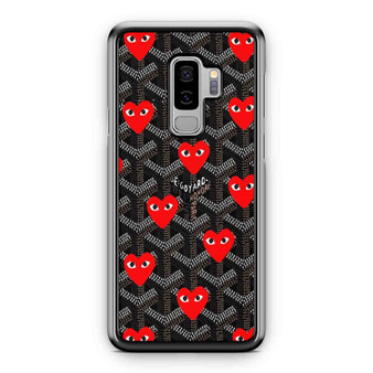 Goyard Heart Samsung Galaxy S9 / S9 Plus Case Cover