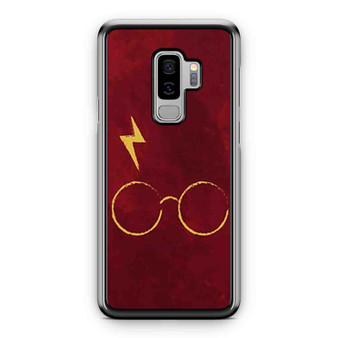 Gold Glasses Harry Potter Samsung Galaxy S9 / S9 Plus Case Cover