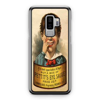 A Charming Odd Child In A Late 1800S Patent Medicine Lithograph Of An Eye Salve Ad Samsung Galaxy S9 / S9 Plus Case Cover