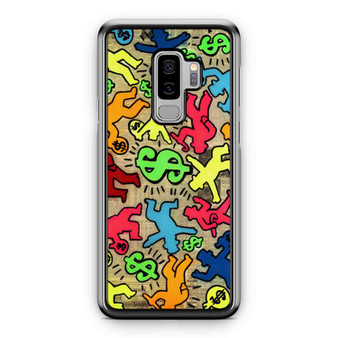 2020 Alec Monopoly Banksy High Quality Handpainted And Keith Haring Samsung Galaxy S9 / S9 Plus Case Cover