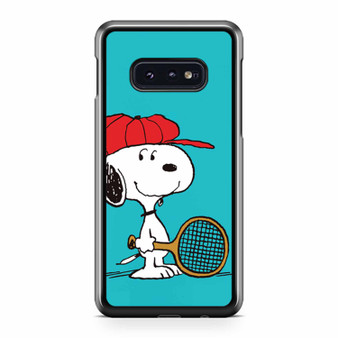 Snoopy Playing Tennis Samsung Galaxy S10 / S10 Plus / S10e Case Cover
