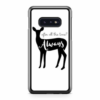 Always Stag Harry Potter Deathly Hallows Patronus Charm Samsung Galaxy S10 / S10 Plus / S10e Case Cover