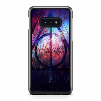 Always Deathly Hallows Harry Potter Wallpaper Samsung Galaxy S10 / S10 Plus / S10e Case Cover