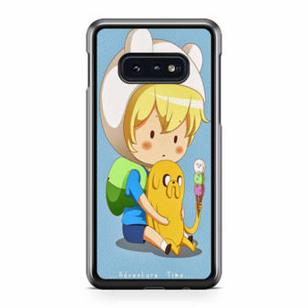 Adventure Time Jake And Finn Ice Cream Samsung Galaxy S10 / S10 Plus / S10e Case Cover