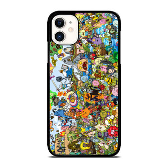 Adventure Time Cartoon All Character iPhone 11 / 11 Pro / 11 Pro Max Case Cover