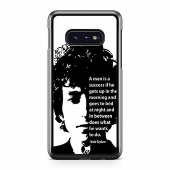 A Man Is A Success If The Gets Up In The Morning Samsung Galaxy S10 / S10 Plus / S10e Case Cover