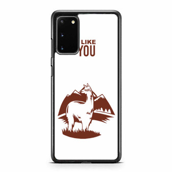 Llama I Like You 2 Samsung Galaxy S20 / S20 Fe / S20 Plus / S20 Ultra Case Cover