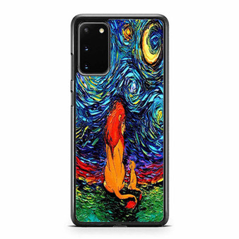 Lion King Stary Night Samsung Galaxy S20 / S20 Fe / S20 Plus / S20 Ultra Case Cover