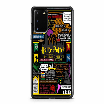 Harry Potter Collage Drawing Samsung Galaxy S20 / S20 Fe / S20 Plus / S20 Ultra Case Cover