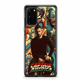 Chris Evans Captain America Samsung Galaxy S20 / S20 Fe / S20 Plus / S20 Ultra Case Cover