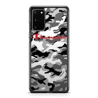 Champion Grey Camo Samsung Galaxy S20 / S20 Fe / S20 Plus / S20 Ultra Case Cover