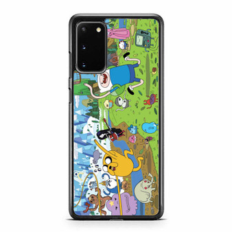 Adventure Time Jake And Finn Artwork Playing Samsung Galaxy S20 / S20 Fe / S20 Plus / S20 Ultra Case Cover