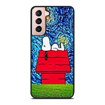 Snoopy The Peanuts Sleep Art Samsung Galaxy S21 / S21 Plus / S21 Ultra Case Cover