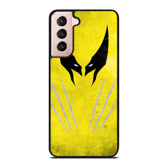 Silhouette Marvel Superhero Wolverine Samsung Galaxy S21 / S21 Plus / S21 Ultra Case Cover