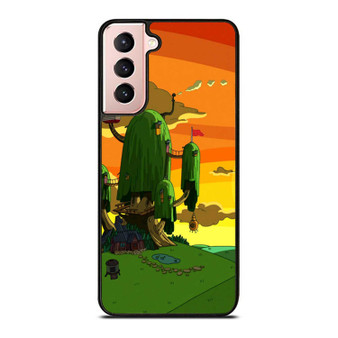 Adventure Time Tree House In Foreground 2 Samsung Galaxy S21 / S21 Plus / S21 Ultra Case Cover