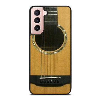 Acoustic Guitar Wallpaper Samsung Galaxy S21 / S21 Plus / S21 Ultra Case Cover