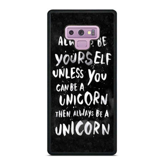 Always Be A Unicorn Samsung Galaxy Note 9 Case Cover