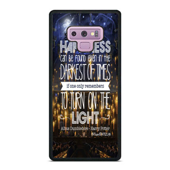 Albus Dumbledore Harry Potter Quote Samsung Galaxy Note 9 Case Cover