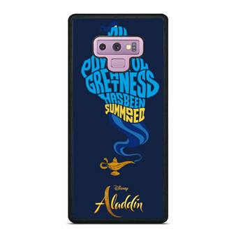 Aladdin Disney All Powerful Greatness Samsung Galaxy Note 9 Case Cover