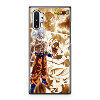 Son Goku Mastered Ultra Instinct Dragon Ball Super Samsung Galaxy Note 10 / Note 10 Plus Case Cover
