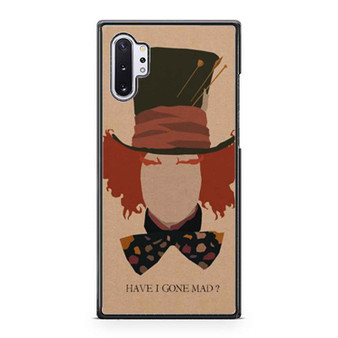 Mad Hatter Alice In Wonderland Illustration Samsung Galaxy Note 10 / Note 10 Plus Case Cover