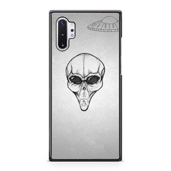 Aliens Skull Drawing Samsung Galaxy Note 10 / Note 10 Plus Case Cover