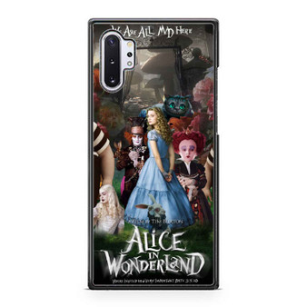 Alice In Wonderland Poster Samsung Galaxy Note 10 / Note 10 Plus Case Cover