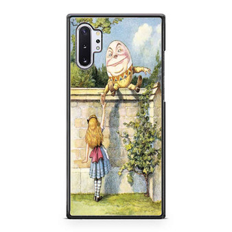 Alice In Wonderland Humpty Dumpty Samsung Galaxy Note 10 / Note 10 Plus Case Cover