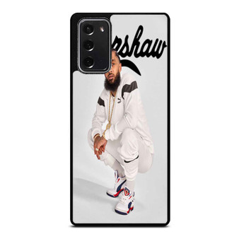 White Nipsey Hussle Samsung Galaxy Note 20 / Note 20 Ultra Case Cover