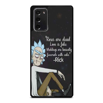 Quote Rick And Morty Samsung Galaxy Note 20 / Note 20 Ultra Case Cover