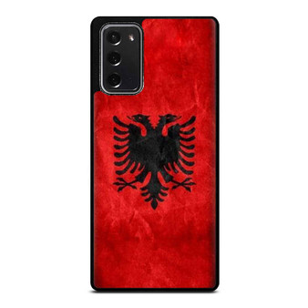 Albania Football Euro Flag Samsung Galaxy Note 20 / Note 20 Ultra Case Cover