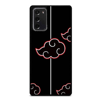 Akatsuki Naruto Shippuden Black Samsung Galaxy Note 20 / Note 20 Ultra Case Cover