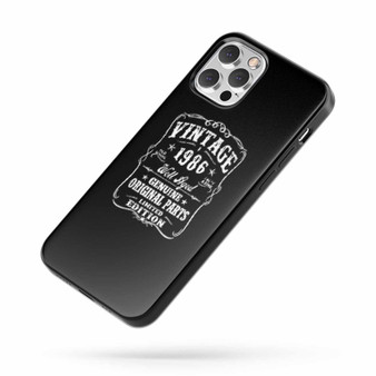 1986 30Th Birthday Gift Dirty Thirty Turning 30 30 Years Old Gift For 30 Year Old 30Th Birthday Dirty Thirty Club 1986 iPhone Case Cover