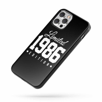 1986 Limited Edition Birthday 21 iPhone Case Cover