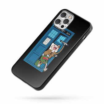 Adventure Time Dr Who Time Lord Tardis iPhone Case Cover