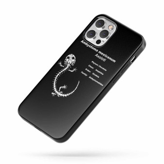 Axolotl Skeleton iPhone Case Cover