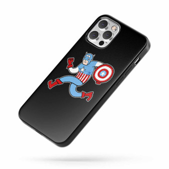 Captain America Funny Marvel Comics Avengers iPhone Case Cover