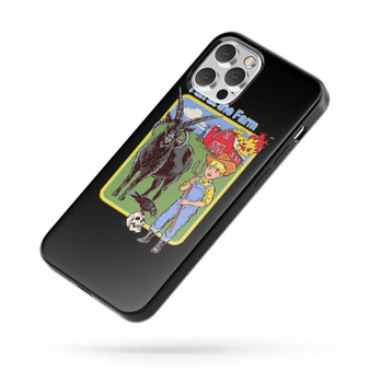 Fun At The Farm Funny Retro iPhone Case Cover