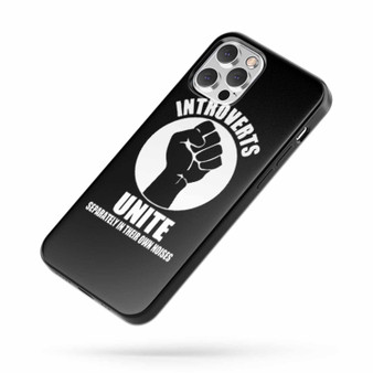Introverts Unite Funny iPhone Case Cover