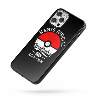 Kanto Official Gaming Pokemon Go Gym Leader iPhone Case Cover