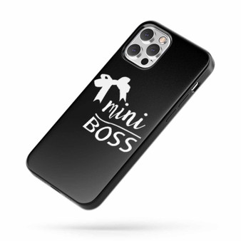 Lady Boss Mom Boss Mom Mommy And Me Mom And Daughter Mini Boss Mom And Me 2 iPhone Case Cover