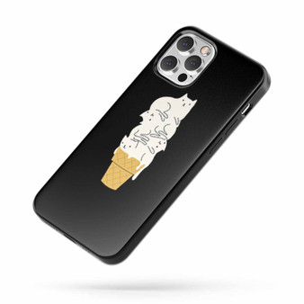 Meowlting Ice Cat iPhone Case Cover