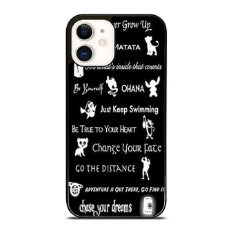 Disney Lessons Learned Mash Up iPhone 12 Mini / 12 / 12 Pro / 12 Pro Max Case Cover