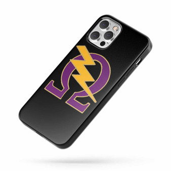 Omega Psi Phi Purple Omega Lighting Bolt iPhone Case Cover