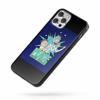 Peace Among Worlds Drawing Rick And Morty Amino iPhone Case Cover