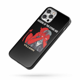 Queens Of The Stone Age Villains Rock Band Logo iPhone Case Cover