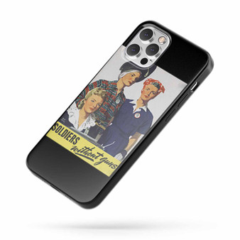 Rosie The Riveter American Art iPhone Case Cover