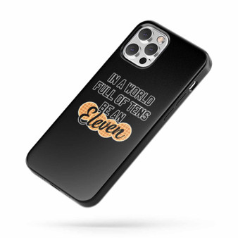 Stranger Things Full Of Tens Be An Eleven Waffle iPhone Case Cover