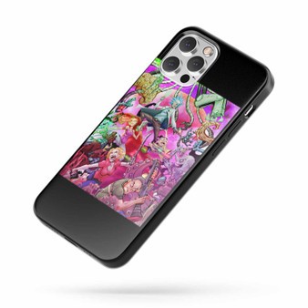 Trippy Rick And Morty iPhone Case Cover