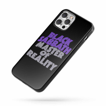 Black Sabbath Master Of Reality Quote iPhone Case Cover